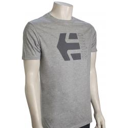 Etnies Corp Combo T-Shirt - Grey / Grey - XXL