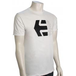 Etnies Corp Combo T-Shirt - White / Black - XXL