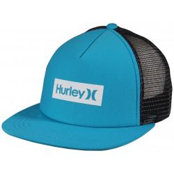 Hurley One and Only Square Trucker Hat - Celestine Blue