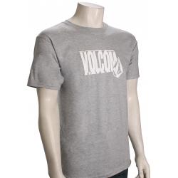 Volcom Word Stone T-Shirt - Heather Grey - L