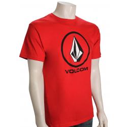 Volcom Crisp Stone T-Shirt - Ribbon Red - L