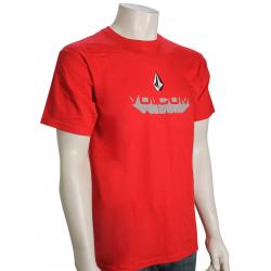 Volcom Shadow Stone T-Shirt - Ribbon Red - XXL