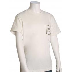 RVCA Boy's VA All The Way T-Shirt - White / Green - XL