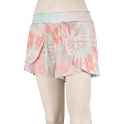 Roxy Current Mood Shorts - Peach Amber Nautilus Tie Dye - XL