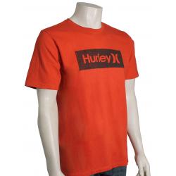 Hurley One And Only Boxed Texture T-Shirt - Martian Sunrise - XXL