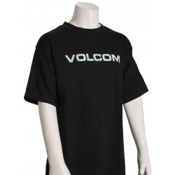 Volcom Boy's Zebra Euro T-Shirt - Black - XL