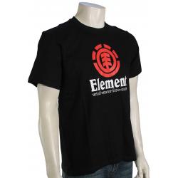 Element Vertical T-Shirt - Flint Black - XXL