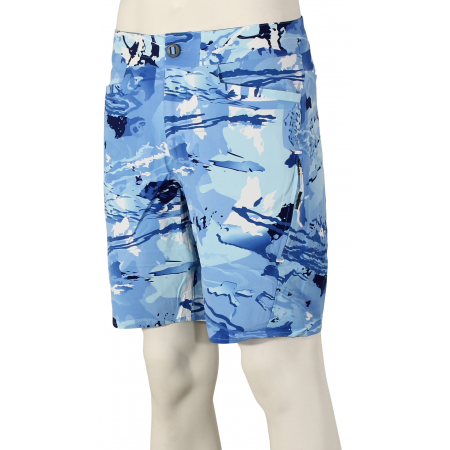 Under Armour Shoreman Hybrid Shorts - Blue Hydro Camo / Elemental - 36