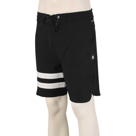 Hurley Phantom Block Party 18" Boardshorts - Black / White - 30