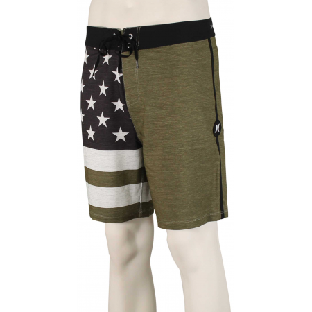 Hurley Phantom Patriot 18" Boardshorts - Medium Olive - 33