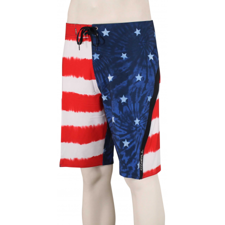 O'Neill Superfreak Patriot Boardshorts - Red / White / Blue - 44