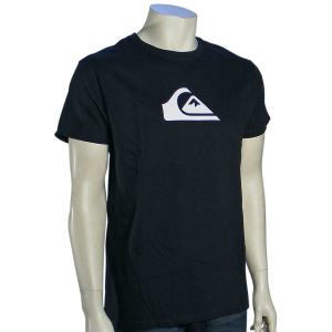 Quiksilver Mountain Wave Logo T-Shirt - Black / White - XXL