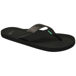 Sanuk Burm Sandal - Black / Charcoal - 14