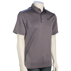 Under Armour Tech Polo - Graphite / Black - M