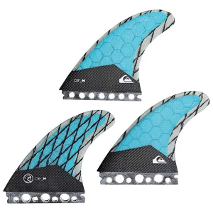 Quiksilver AG47 Surfboard Fin Set - Hawaiian Ocean - M