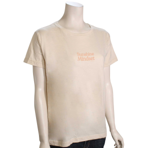 Roxy Sunshine Phrase Women's T-Shirt - Tapioca - XL