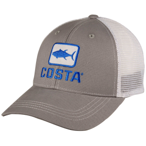 Costa Tuna Trucker Hat - Grey / White