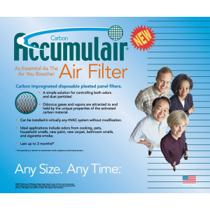 20x20x1 BDPA(R) Carbon MERV 8 Replacement Filter