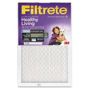 12x36x1 (11.6 x 35.6) Ultra Allergen Reduction 1500 Filter by 3M(TM) (2 Pack)