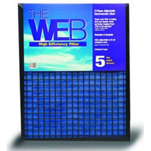 25x25x1 WEBA(R) High Efficiency 1"" Thick Filter