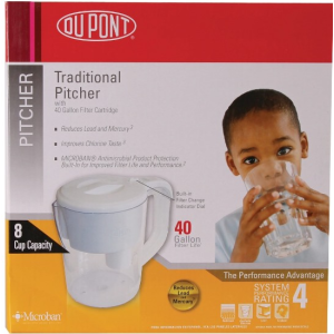 DUPONTA(R) PT100XW Traditional Water Filter Pitcher