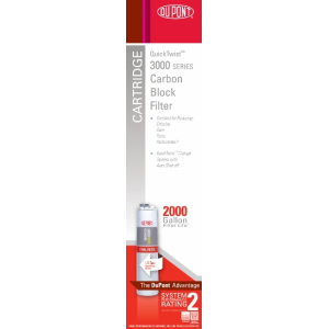 QTC30001 DuPontA(R) Quick Twist Carbon Block Filter