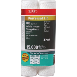 Universal String Wound DuPontA(R) Water Filter Cartridge PFC4002 (2 Pack)