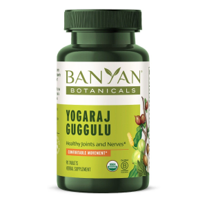 Yogaraj Guggulu tablets (bottle)