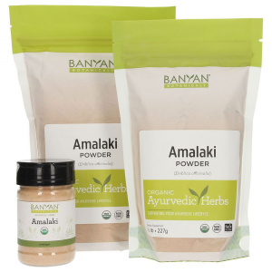 Amalaki (Amla) powder (spice jar)