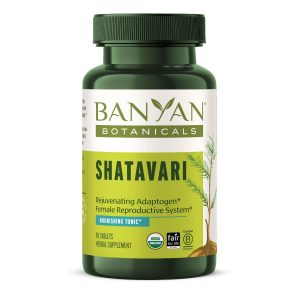 Shatavari tablets (bottle)
