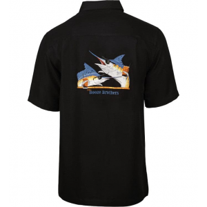 Men's Booze Brothers Embroidered Fishing Shirt