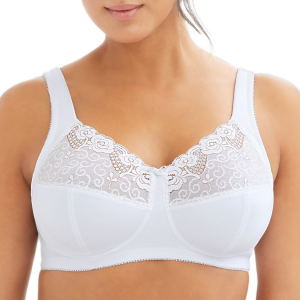 Womens Glamorise ComfortLift Rose Lace Support C Everyday Bras(42C)