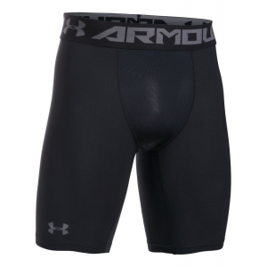 Mens Under Armour HeatGear  2.0 Long Short Boxer Brief Underwear Bottoms(L)