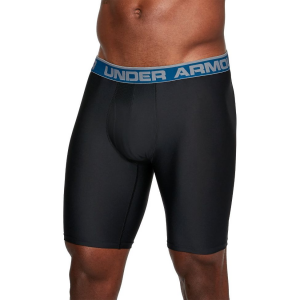 Mens Under Armour O Series 9" Boxer Jock 2 pack Boxer Brief Underwear Bottoms(L)