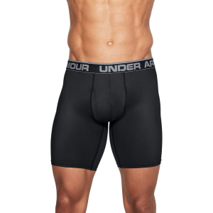Mens Under Armour ISO Chill 9" Boxerjock 2 pack Boxer Brief Underwear Bottoms(M)