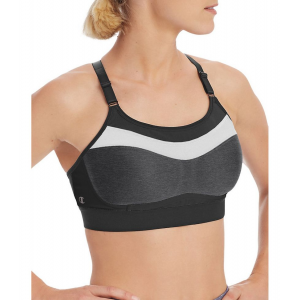 Womens Champion The Show Off Color blocked Sports Bras(M)