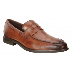 Mens Ecco Melbourne Loafer Casual Shoe(5.5)