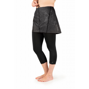 Womens Skirt Sports Reflective Safety Capri Fitnes Skirt(XL)