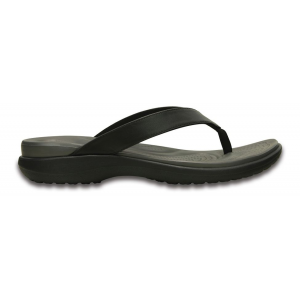 Womens Crocs Capri V Flip Sandals Shoe(11)
