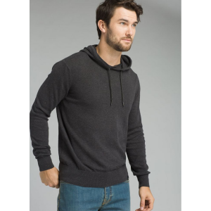 Mens Prana Throw-On Hooded Sweater Half-Zips and Hoodies Technical Tops(XXL)