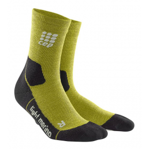 Womens CEP Dynamic+ Outdoor Light Merino Mid-Cut Socks 3 Pack Injury Recovery(L)