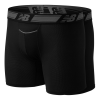 Mens New Balance Mesh Collection 6-inch - 2 Pack Boxer Brief Underwear Bottoms(L)