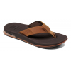 Mens Reef Leather Fanning Low Sandals Shoe