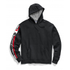 Mens Champion Powerblend Graphic Half-Zips and Hoodies Technical Tops