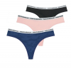 Womens New Balance Eversoft Collection Thong- 3 Pack Thong Underwear Bottoms