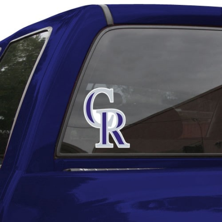 colorado rockies 8" color team logo car decal Colorado Rockies 8" Color Team Logo Car Decal