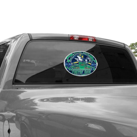 notre dame fighting irish wincraft 11'' x 17'' stained glass decal sheet- Notre Dame Fighting Irish WinCraft 11'' x 17'' Stained Glass Decal Sheet-