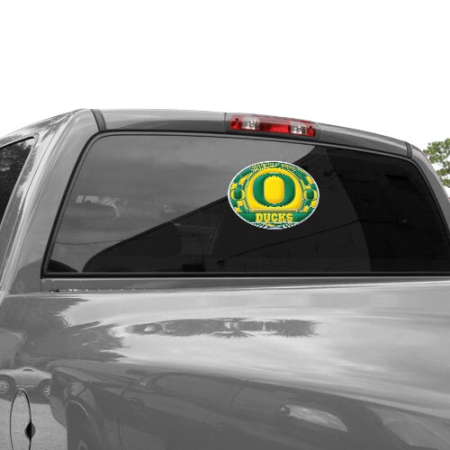 oregon ducks wincraft 11'' x 17'' stained glass decal sheet Oregon Ducks WinCraft 11'' x 17'' Stained Glass Decal Sheet