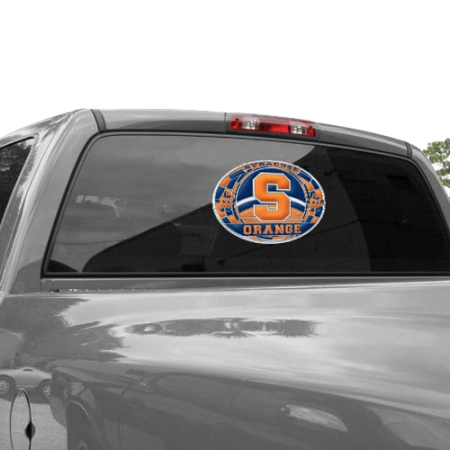 syracuse orange wincraft 11'' x 17'' stained glass decal sheet Syracuse Orange WinCraft 11'' x 17'' Stained Glass Decal Sheet