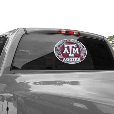 texas a&m aggies wincraft 11'' x 17'' stained glass decal sheet Texas A&M Aggies WinCraft 11'' x 17'' Stained Glass Decal Sheet
